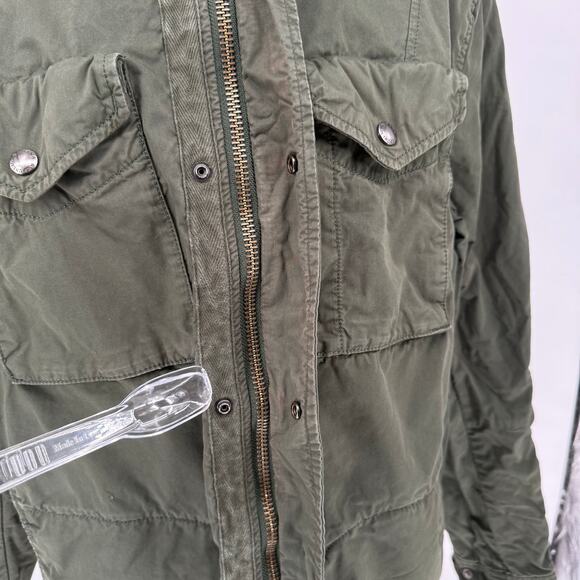 Banana Republic Olive Green Utility Cargo Jacket Men's XL Casual Safari - Picture 8 of 9